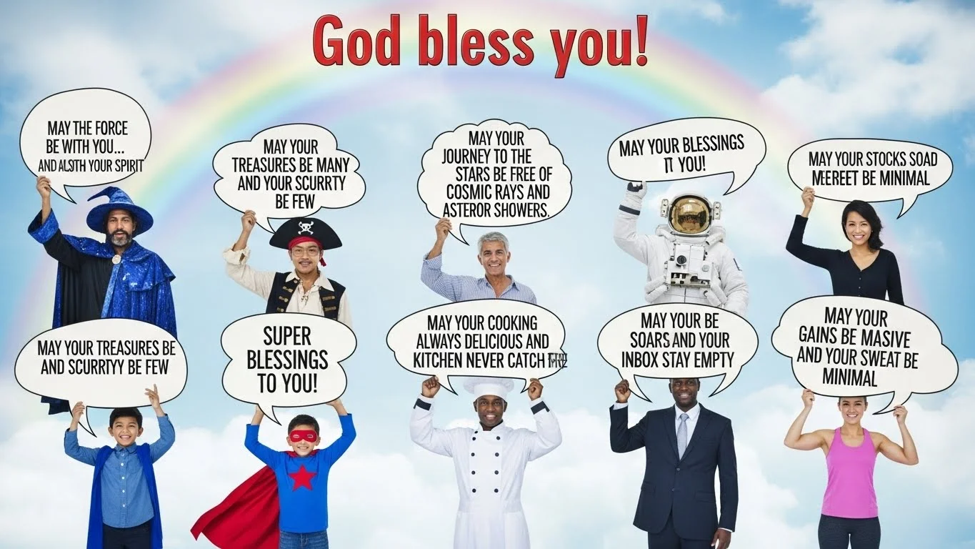 other ways to say god bless you