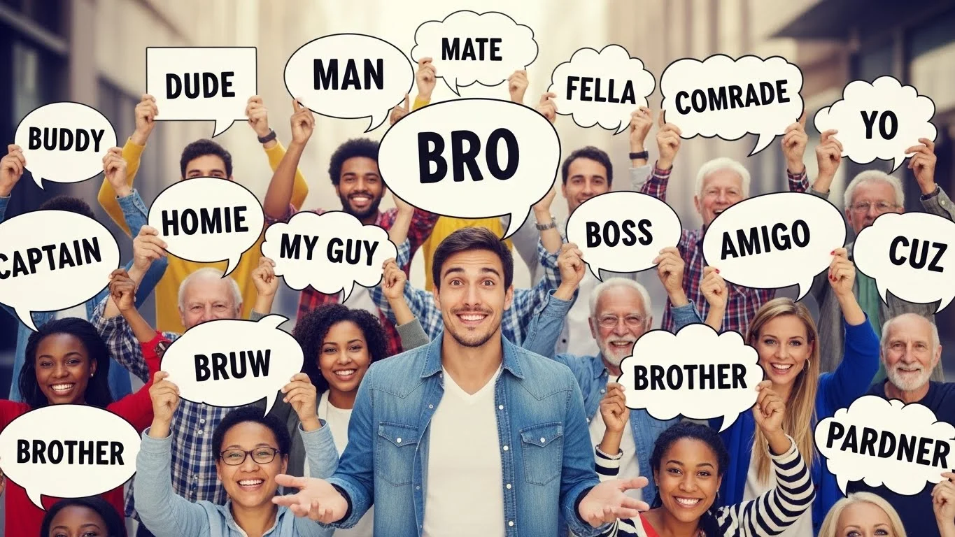 Other ways to say Bro