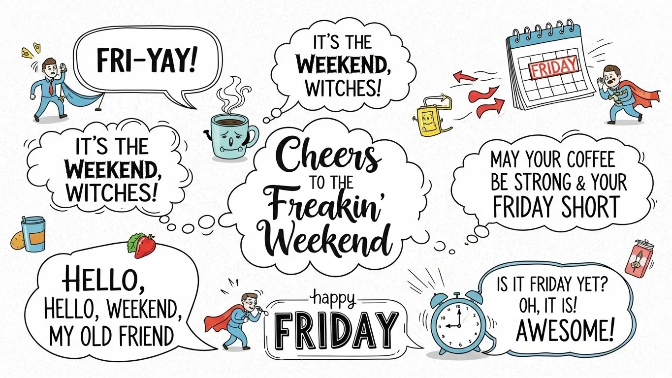 other ways to say Happy Friday