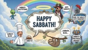 Other ways to say Happy Sabbath