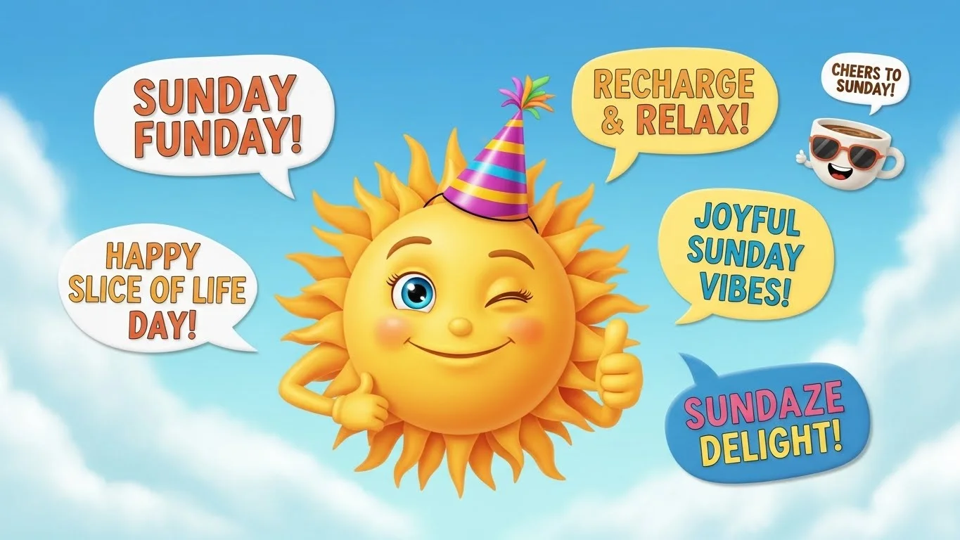other ways to say happy Sunday