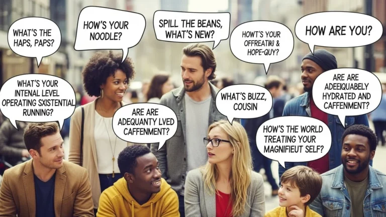 other ways to say How Are You