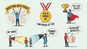 Other ways to say I Am Proud of You