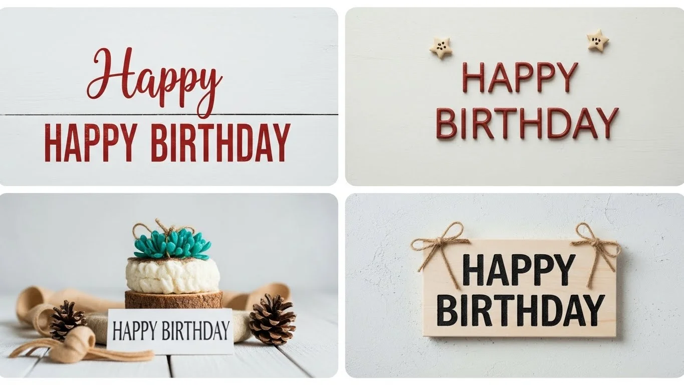  other ways to say Happy Birthday