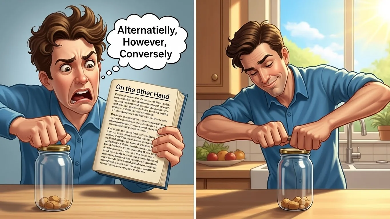 Other Ways To Say “On The Other Hand”
