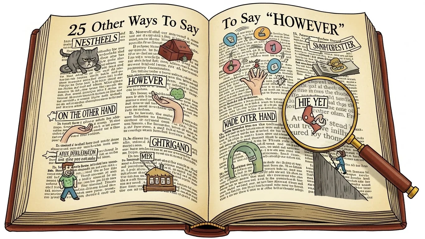Other Ways To Say “However”
