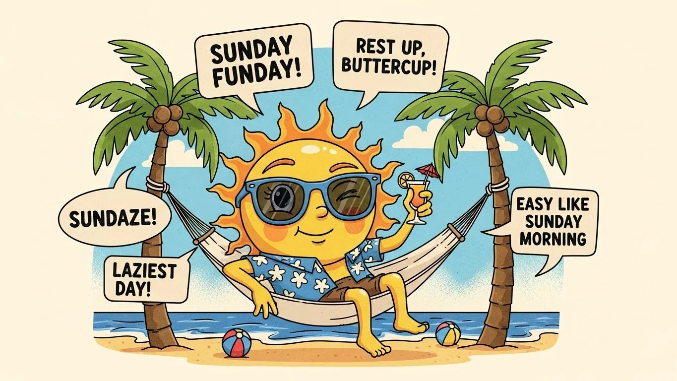 other ways to say happy Sunday