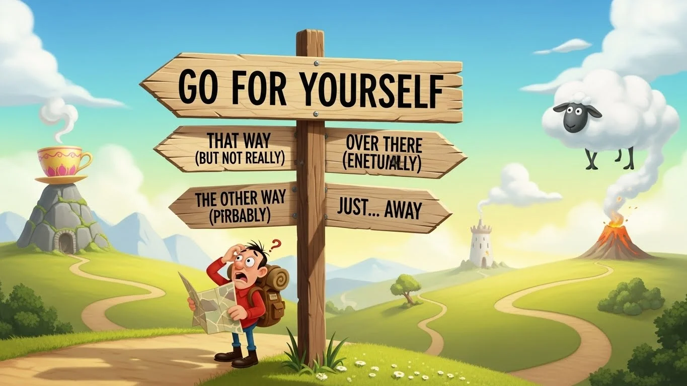 other ways to say go off yourself