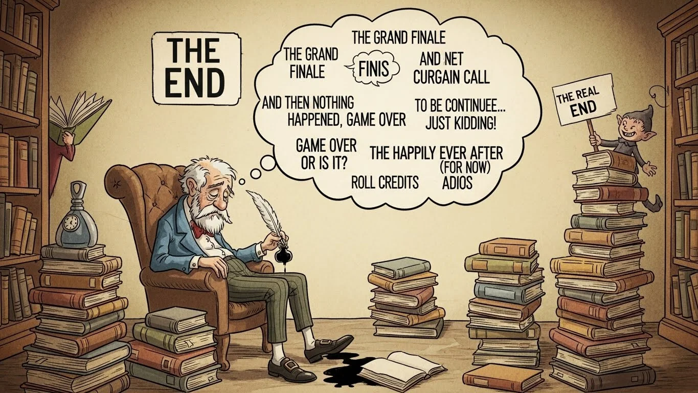 Other ways to say The End