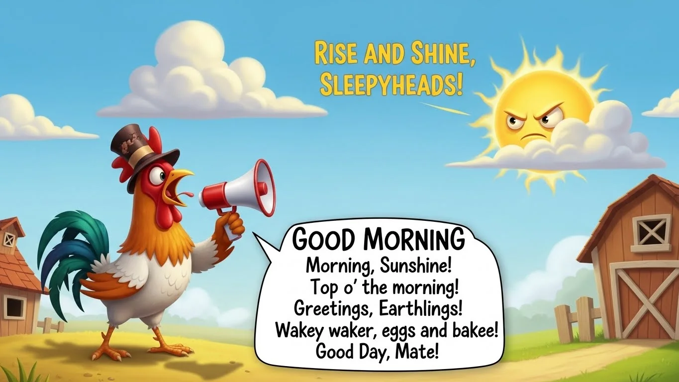 other Ways To Say “Good Morning