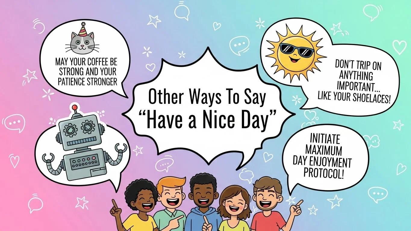 other ways to say have a nice day