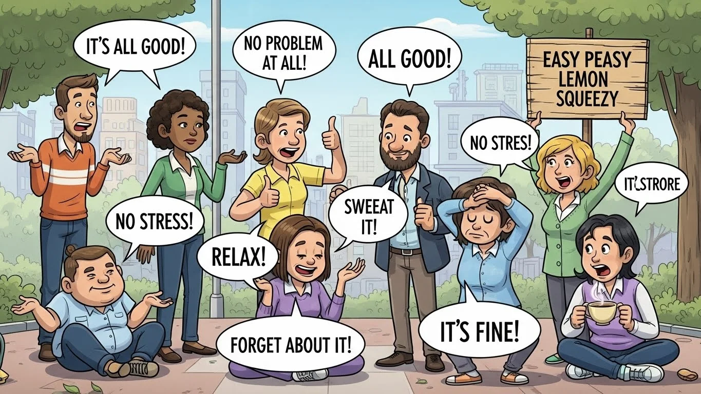 other ways to say no worries