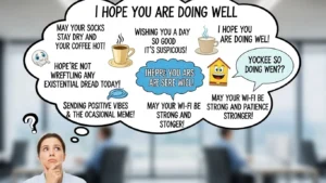 Other Ways To Say “I Hope You Are Doing Well”