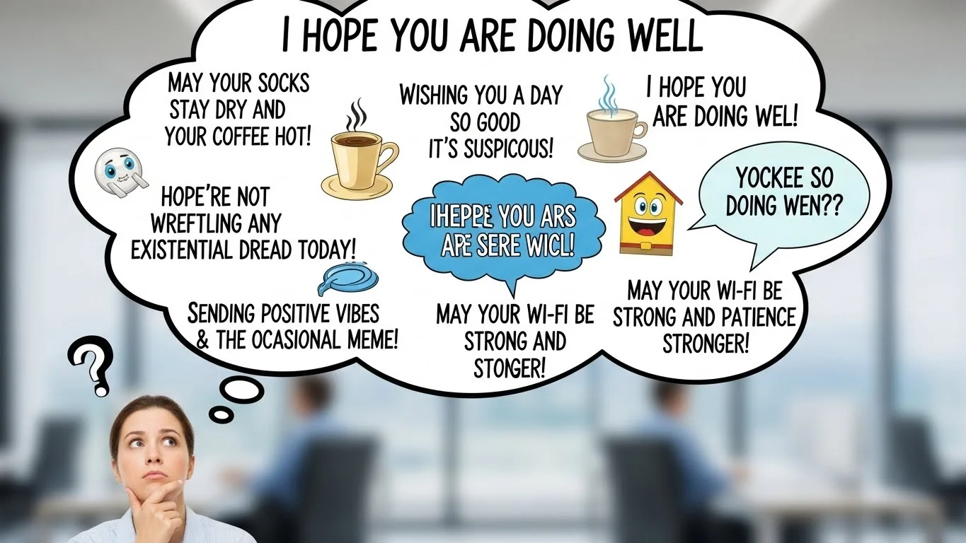 Other Ways To Say “I Hope You Are Doing Well”