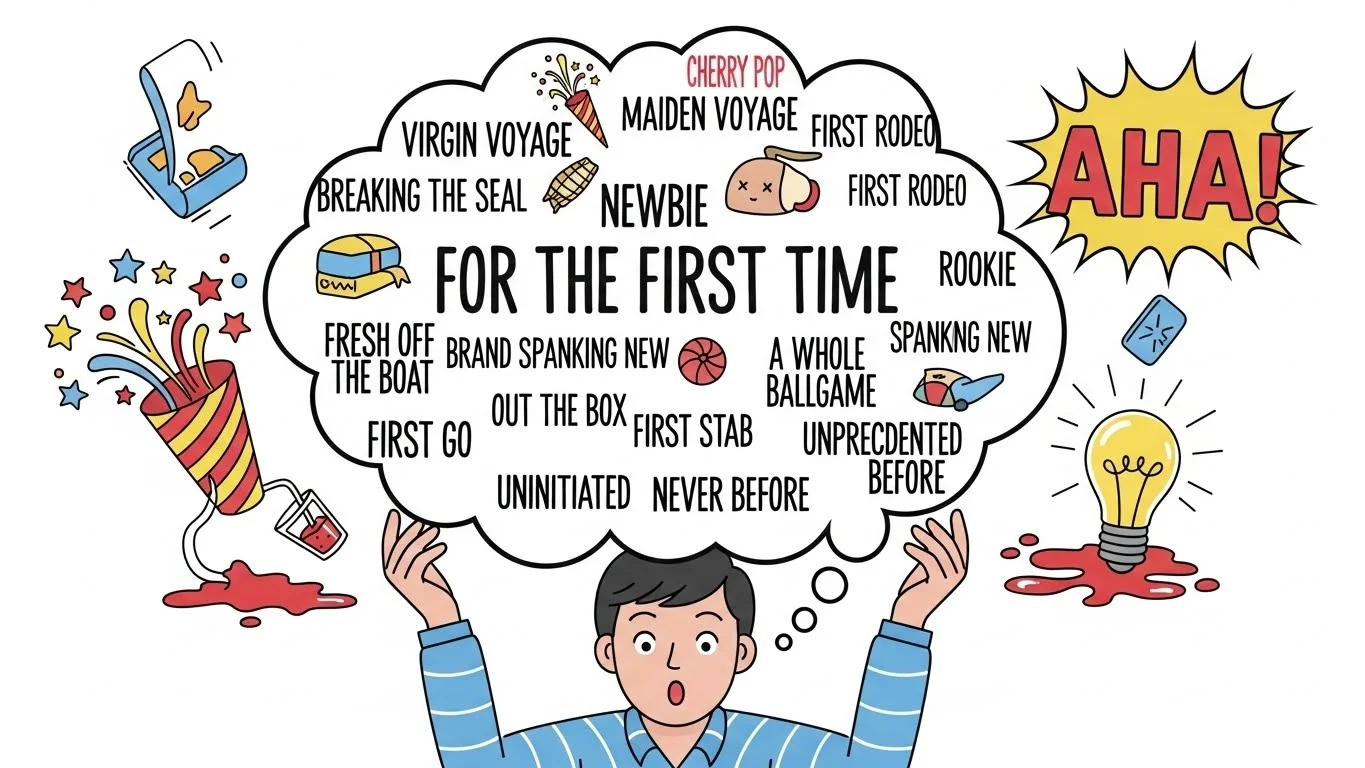 25 Other Ways to Say “For the First Time”