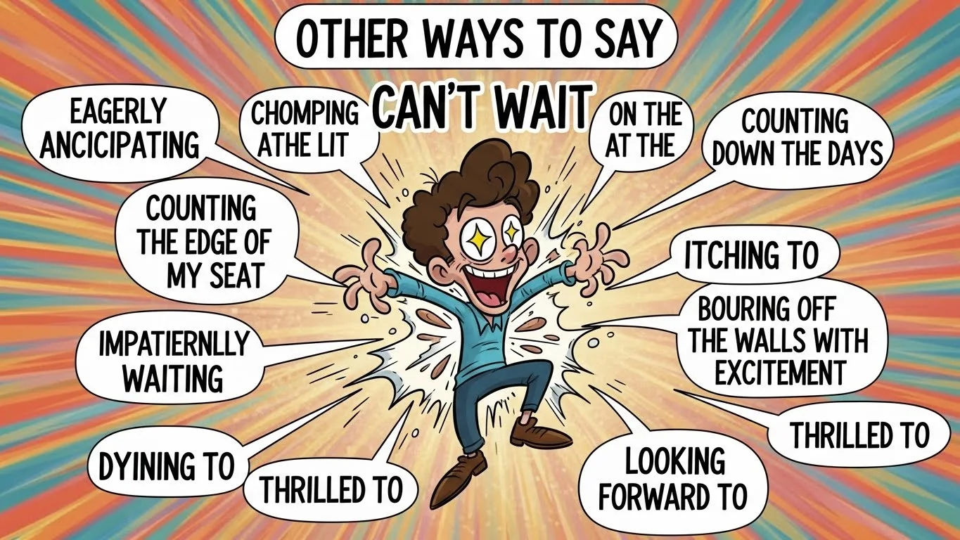 Other Ways To Say Can’t Wait