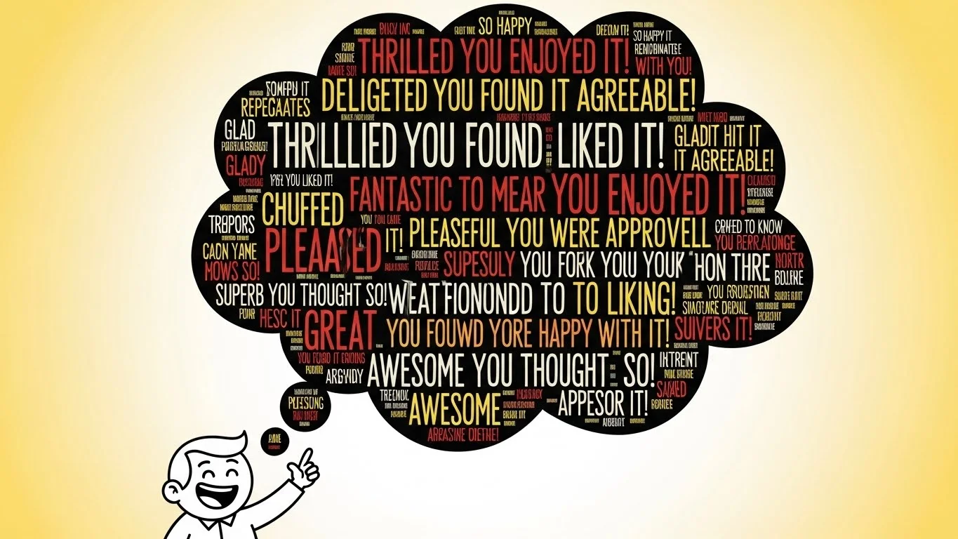 I’m Glad You Liked It