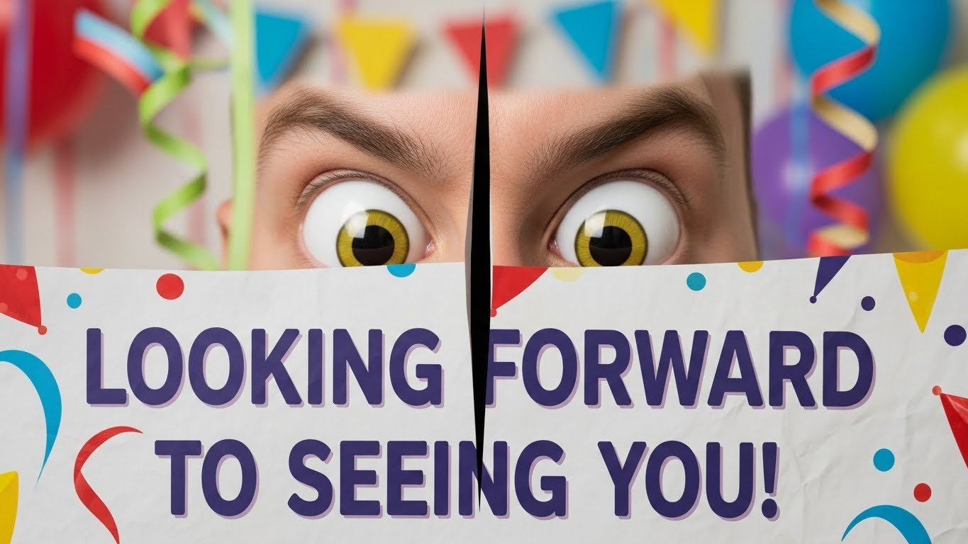 Looking Forward to Seeing You