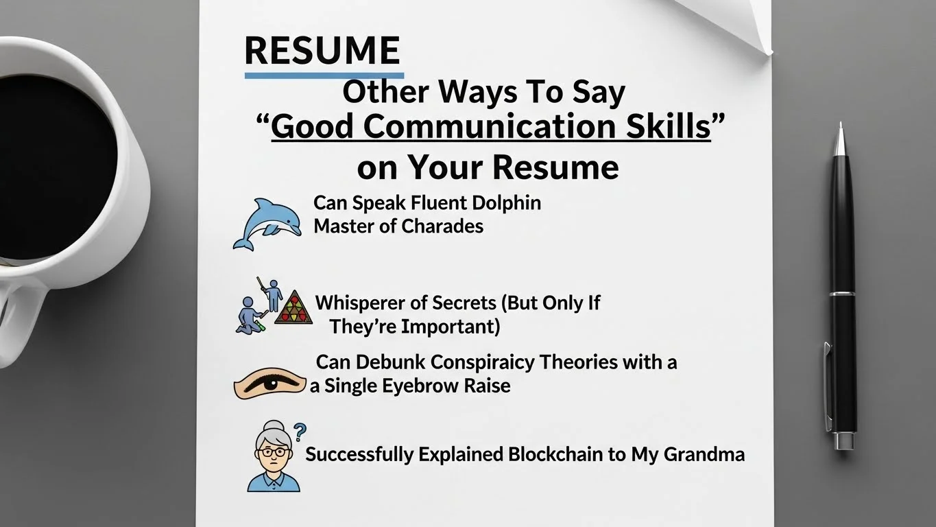 Other Ways To Say “Good Communication Skills” on Your Resume