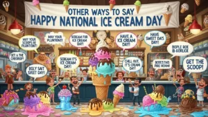 Other Ways To Say “Happy National Ice Cream Day”