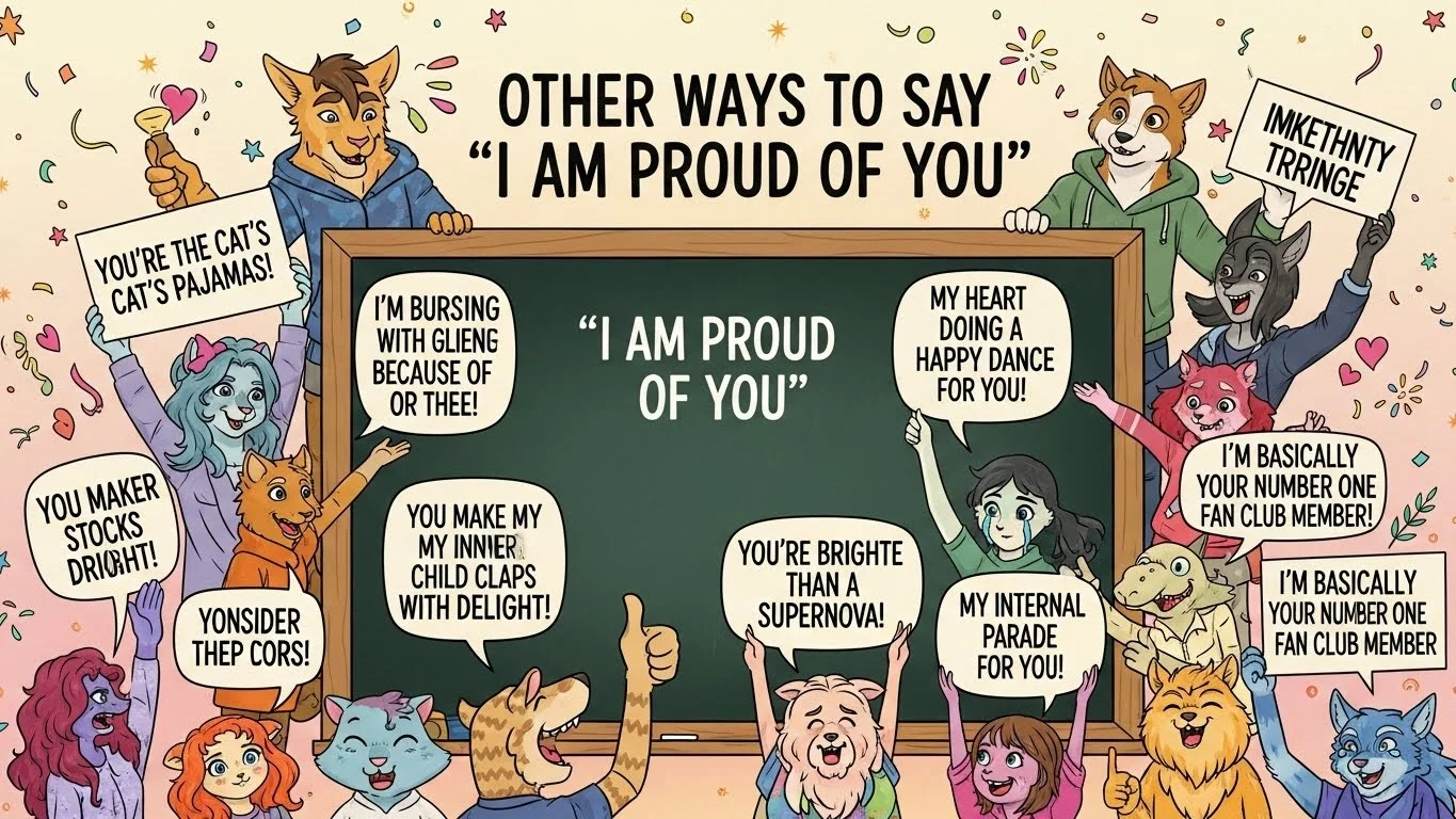 Other Ways To Say “I Am Proud Of You
