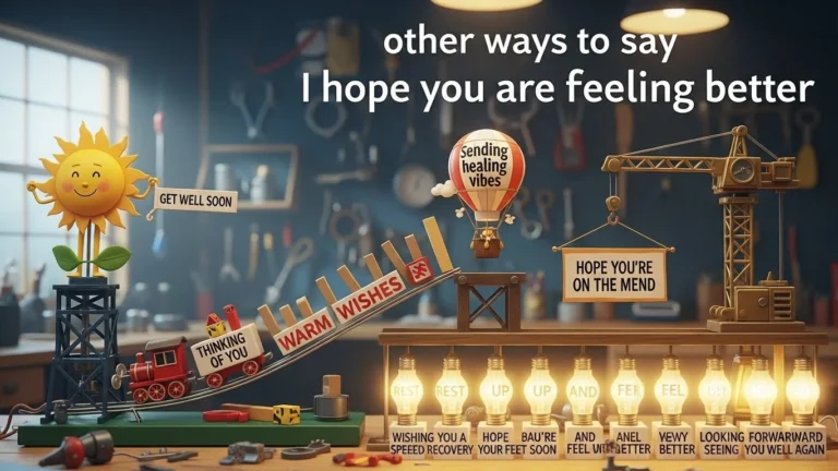 Other Ways To Say “I Hope You Are Feeling Better”
