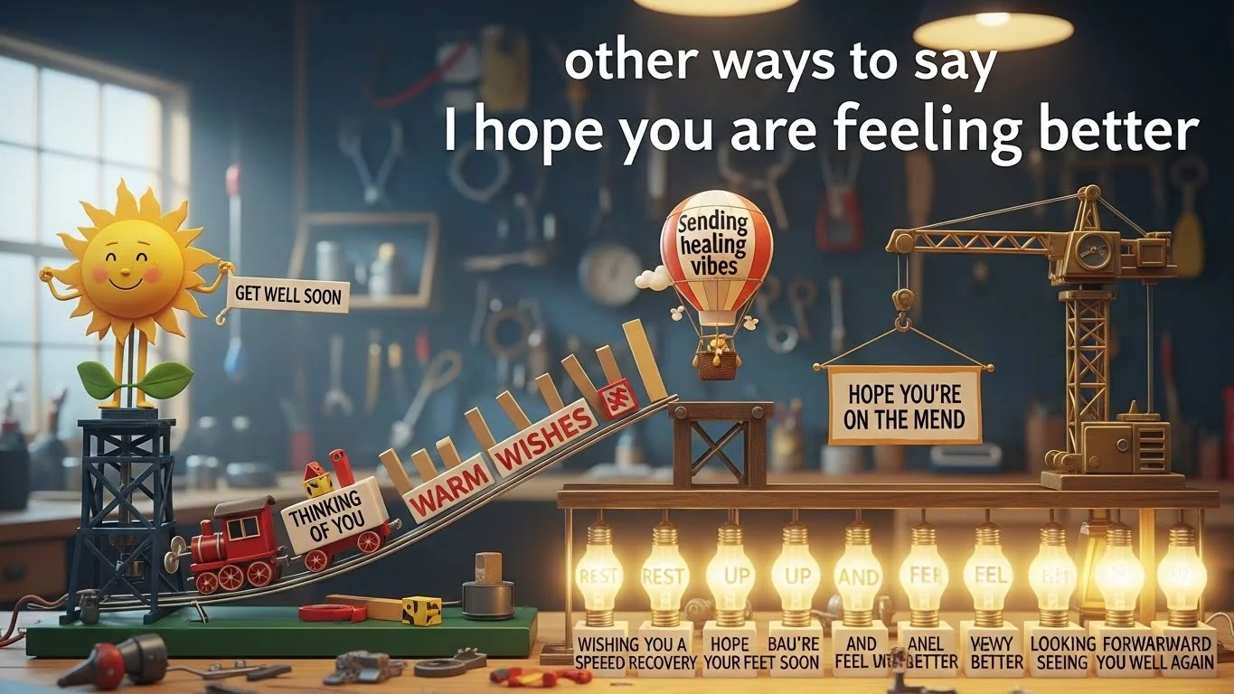Other Ways To Say “I Hope You Are Feeling Better”
