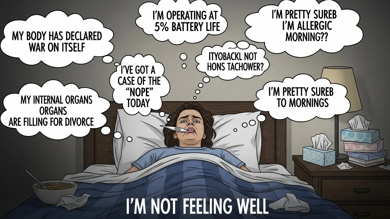 Other Ways To Say “I’m Not Feeling Well”