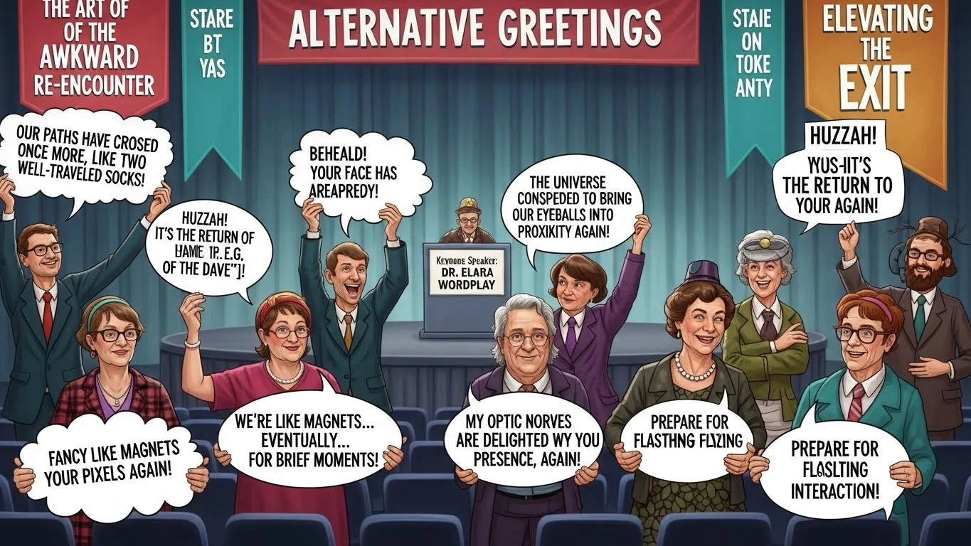 Other Ways To Say “It Was Good to See You Again”