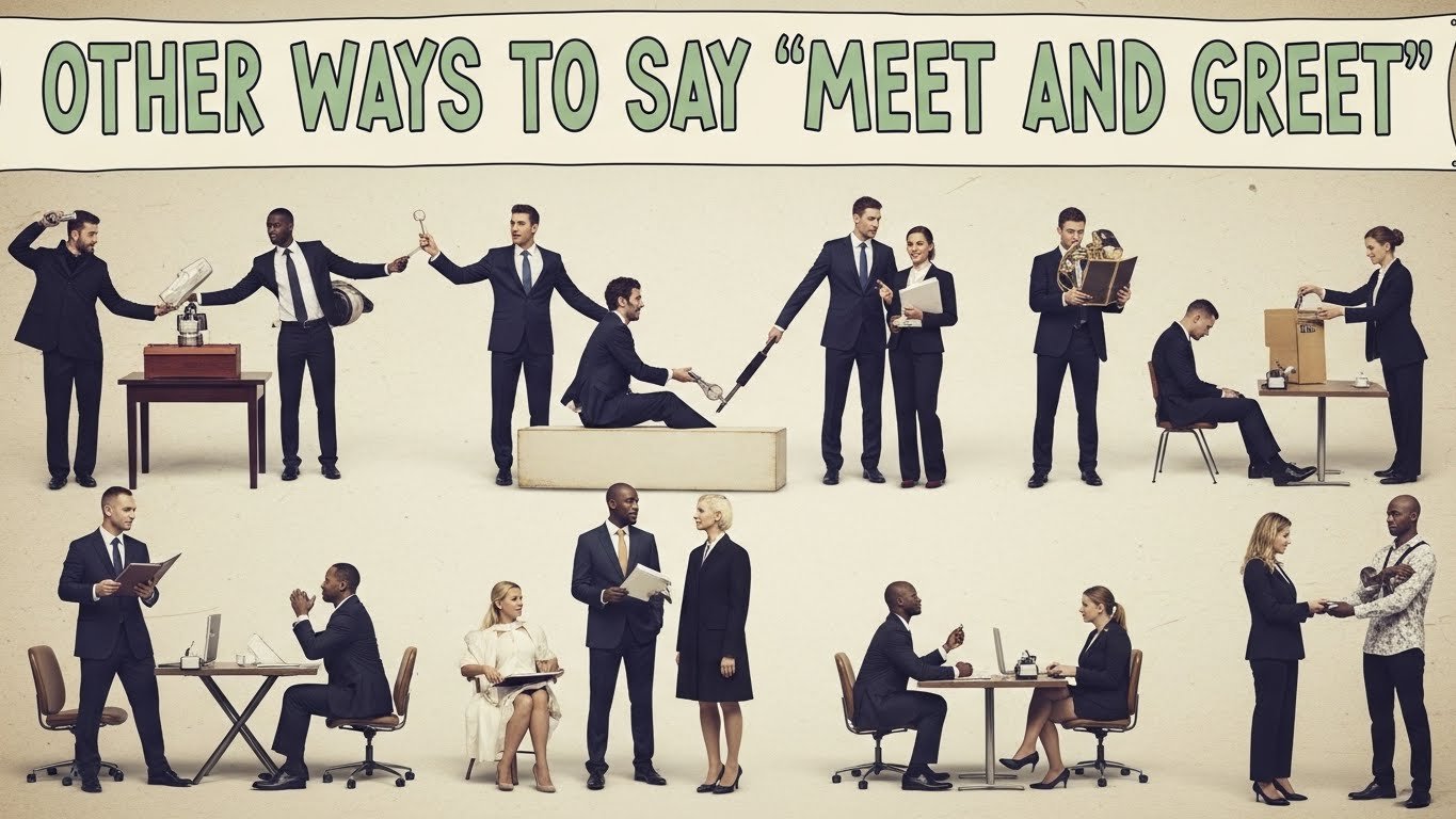Other Ways To Say “Meet and Greet”
