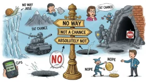 Other Ways To Say “No Way”