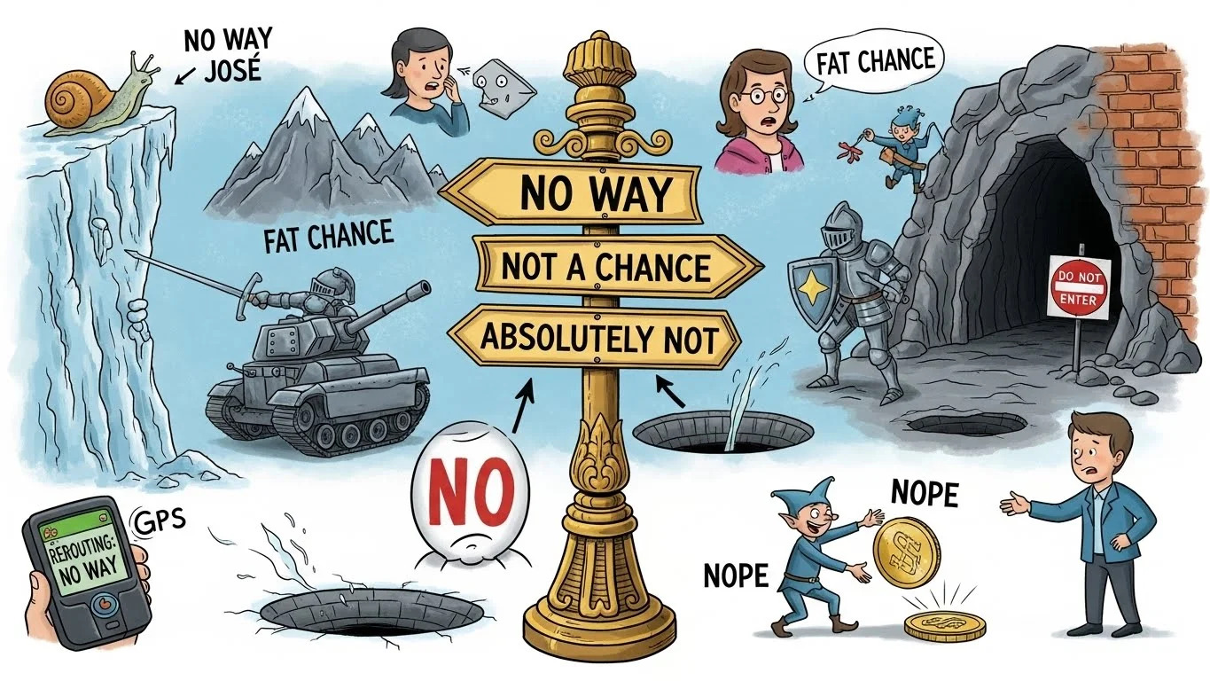 Other Ways To Say “No Way”