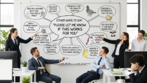 Other Ways To Say “Please Let Me Know If This Works For You