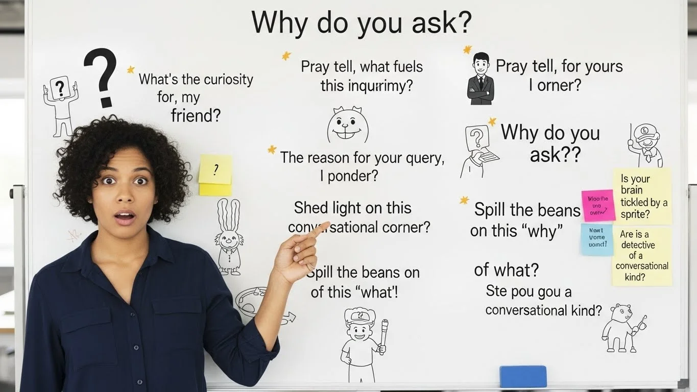 Other Ways To Say “Why Do You Ask”