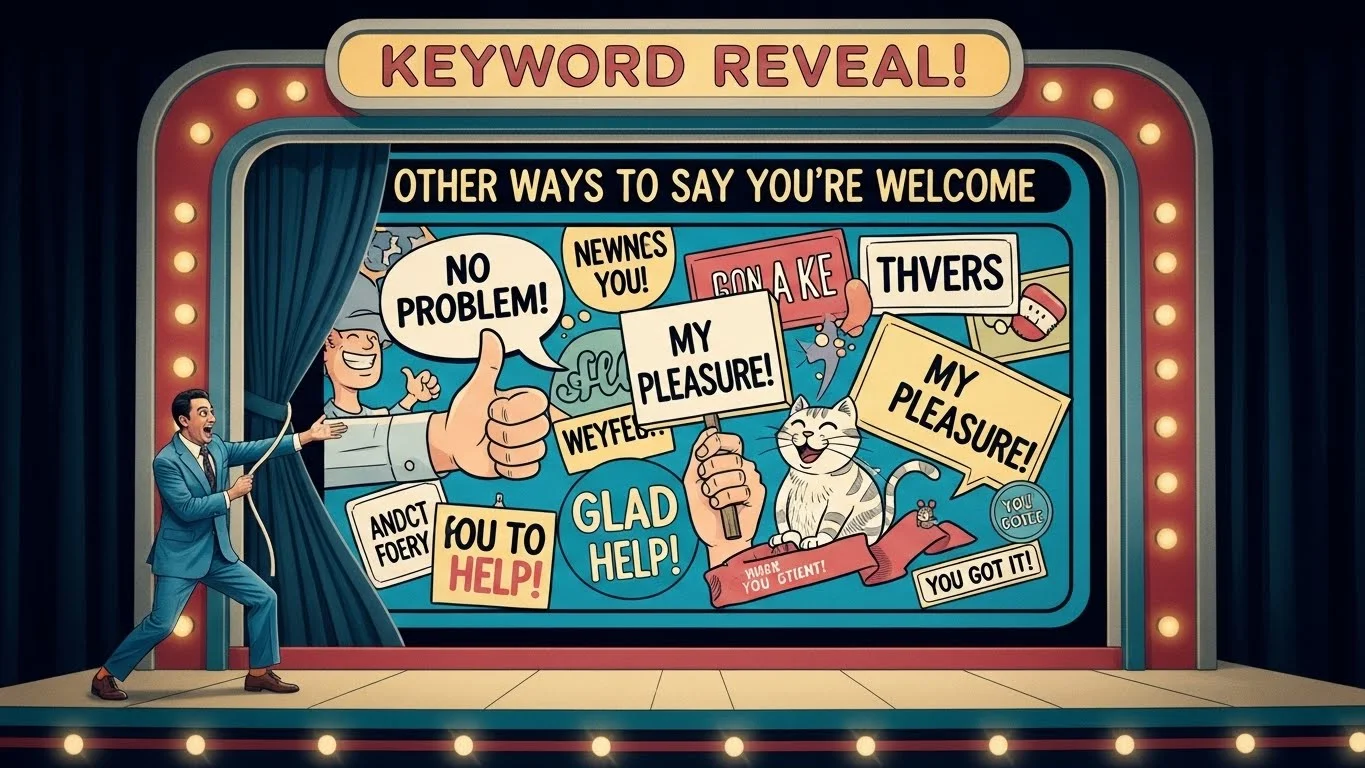 Other Ways To Say “You’re Welcome”