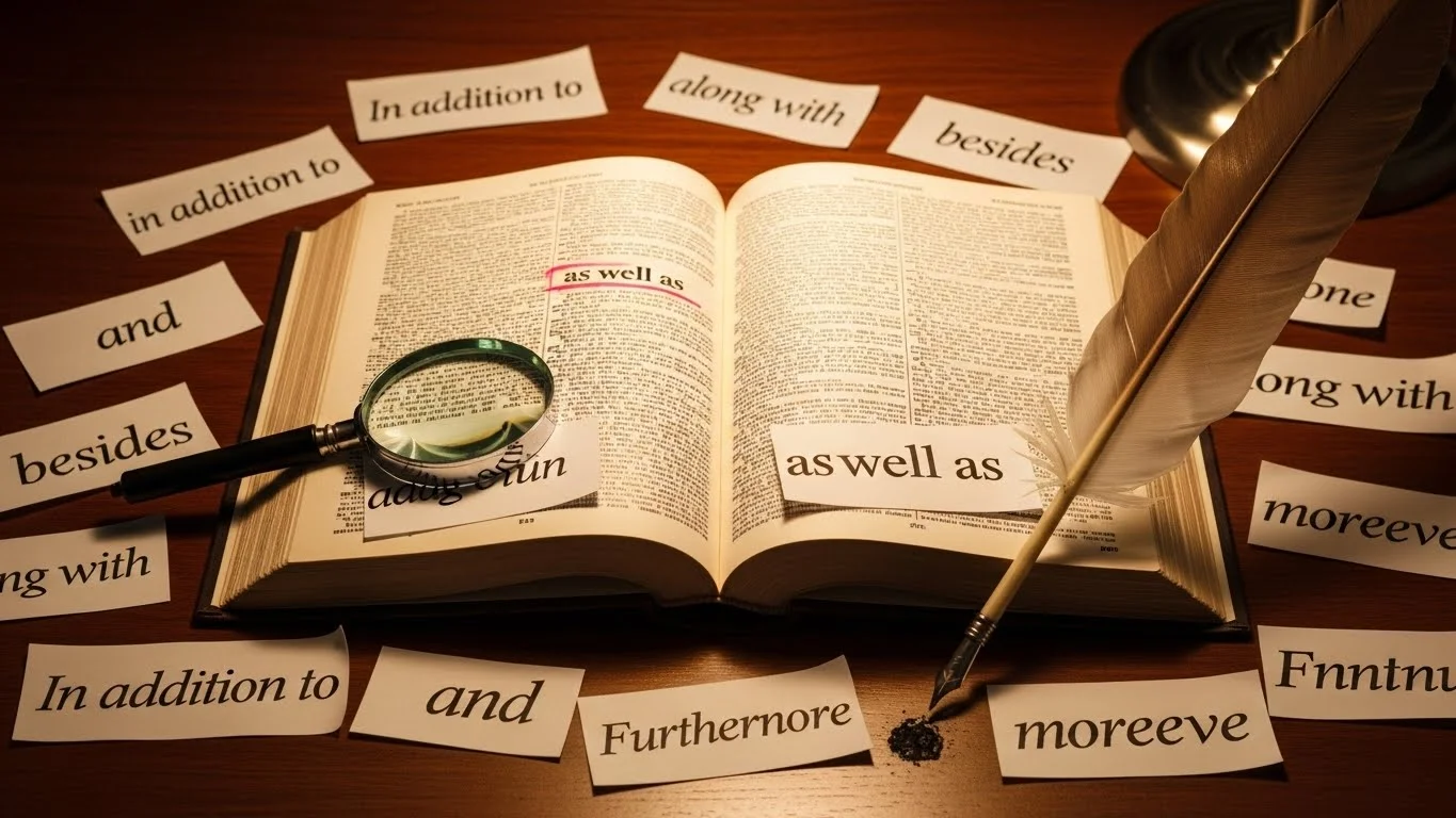 Other Ways to Say “As Well As”