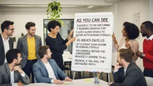 Other Ways to Say “As You Can See”