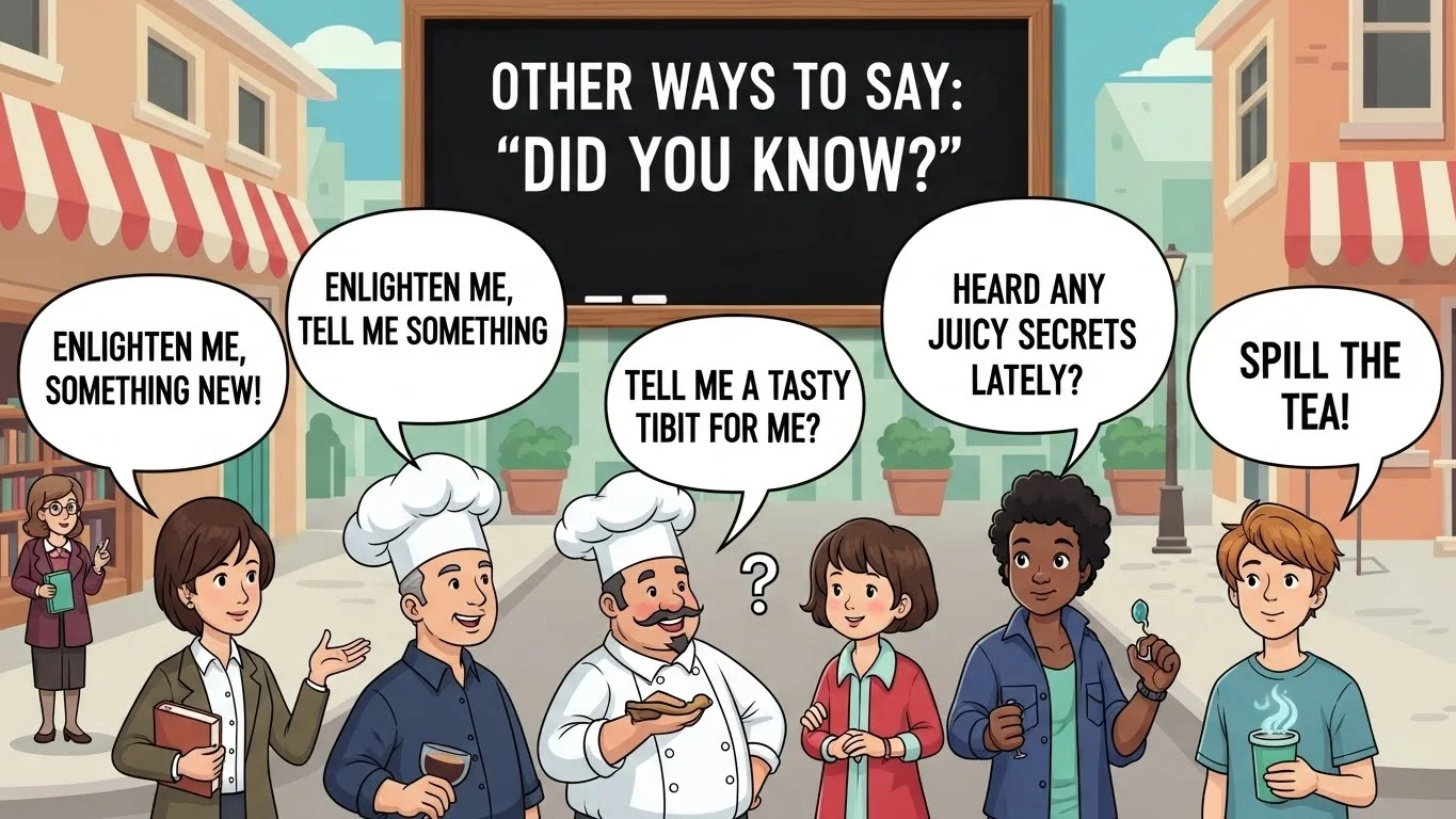 Other Ways to Say “Did You Know”