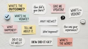Other Ways to Say “How Did It Go”