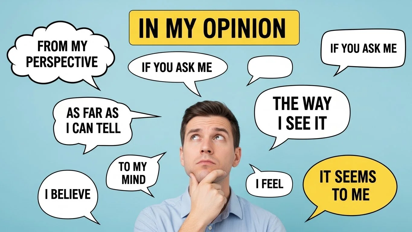 Other Ways to Say “In My Opinion”