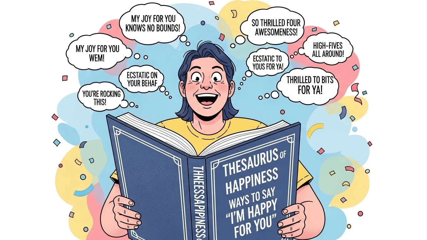 Other Ways To Say I Am Happy For You
