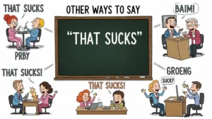 other ways to say “That Sucks