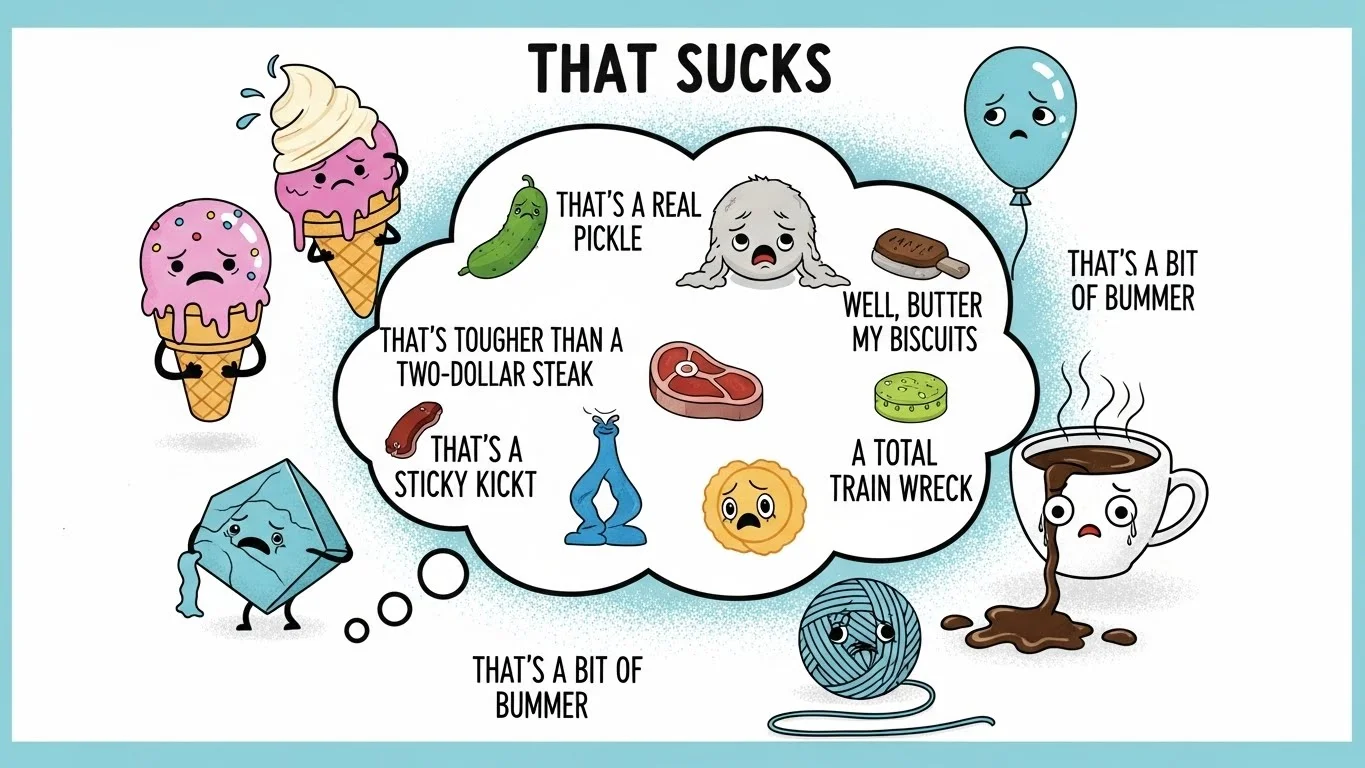 other ways to say thats suck